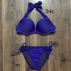 Victoria Secret Bombshell 34C 32D bikini M bottoms